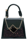 Luxury sequin designer handbag, cross bag